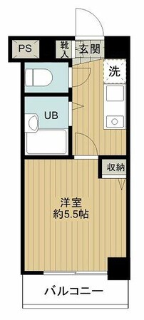 高田馬場駅 徒歩7分 8階の物件間取画像